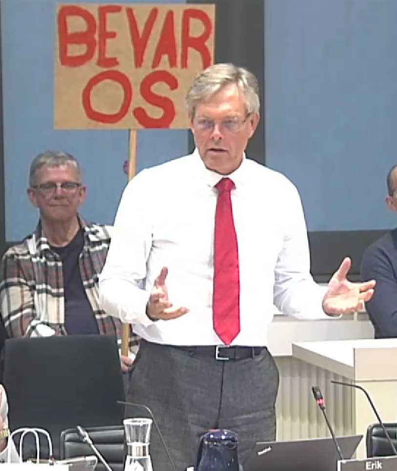 Borgmester-kandidat Erik Høgh-Sørensen (VL) i byrådet. Vendelbolisten støtter socialt udsatte, men fører også ofte liberal politik inkl. skattelettelser.